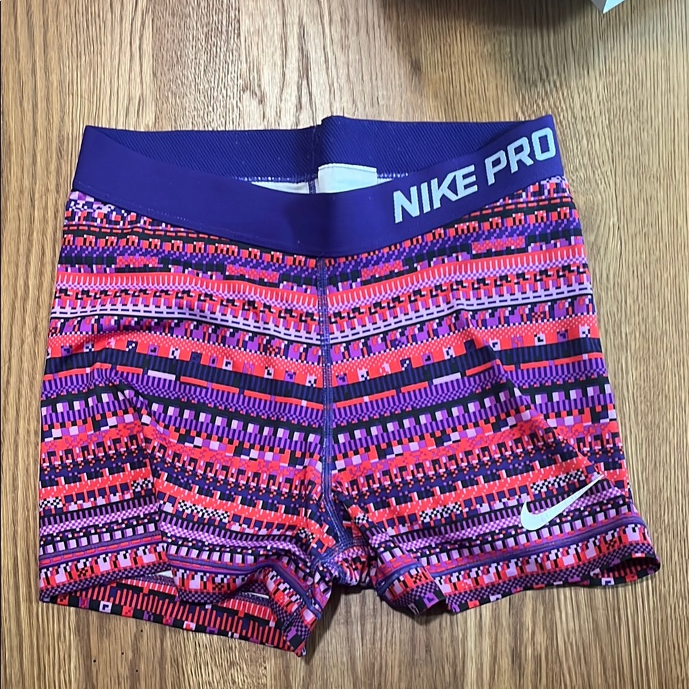 Nike Pro Patterned Shorts